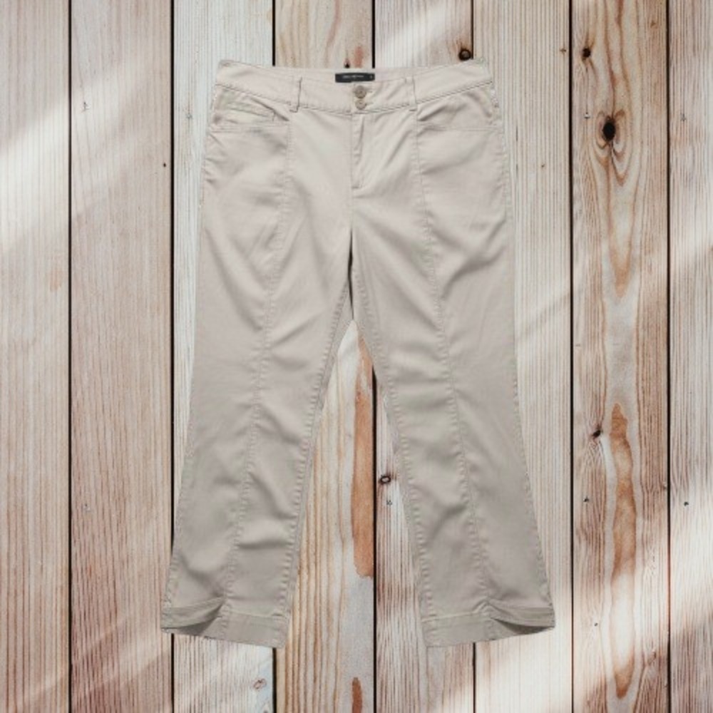 Loft Straight Leg Ankle High Rise Pants Womens 10